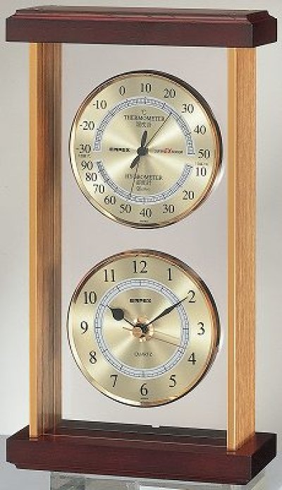 画像1: スーパーEX温・湿度・時計 | １個より名入れできます