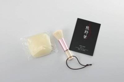 画像1: 熊野化粧筆　筆の心　洗顔ブラシ＆ソープ