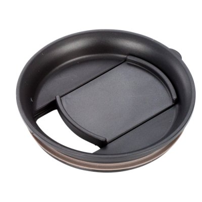 画像3: 陶器調真空断熱マグカップ(330ml)(黒)