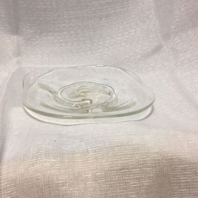画像2: ガラス四角皿(小)　作家 原光弘