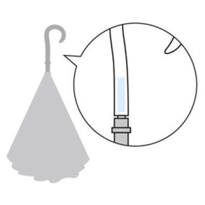 画像7: デラックス さかさ傘