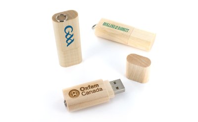 ネイチャー (木製USBメモリ)
