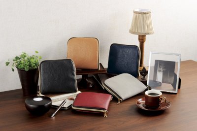 ストライプ　コンパクトバッグ