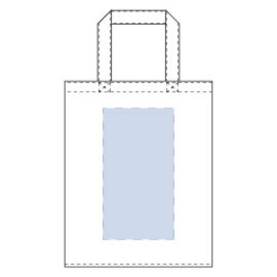画像2: ライトキャンバスバッグ横マチ付(Ｍ)