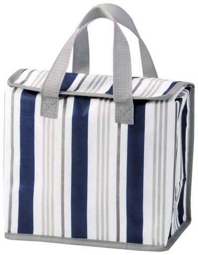 ストライプ 保冷温2スタイルバッグ