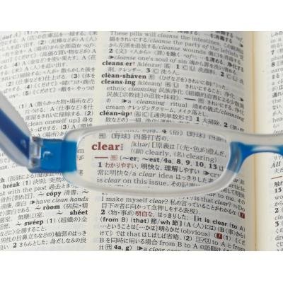 ポケットルーペでメガネ1個