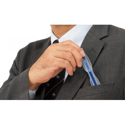 ポケットルーペでメガネ1個