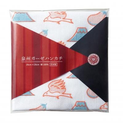 泉州ガーゼハンカチ1枚