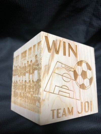 ヒノキ オリジナルキュービックペンスタンド