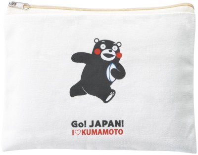 コットンポーチ　(くまモンバージョン)