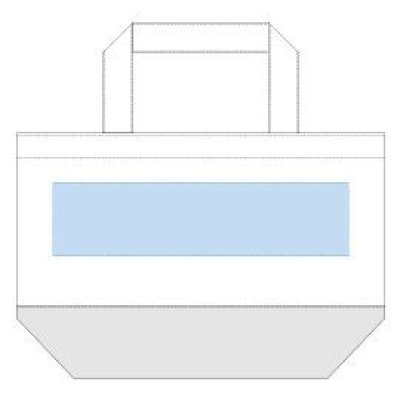 キャンバスカラーボトムトート(S)