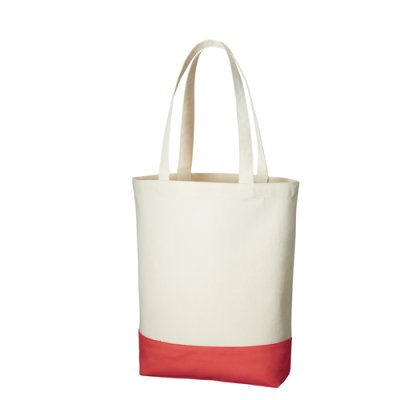 キャンバスカラーボトムトート(M)