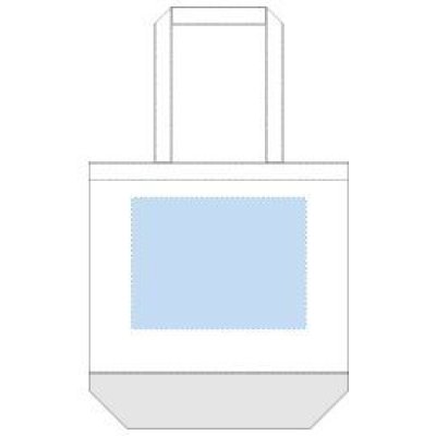 キャンバスカラーボトムトート(M)