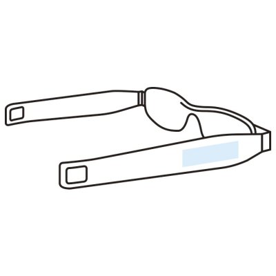 携帯便利 メガネ型ルーペ