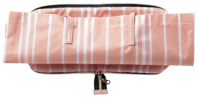 ストライプ ポータブルバッグ