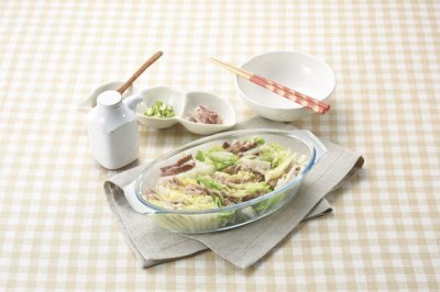 レンジ&オーブンOK!耐熱ガラスボウル