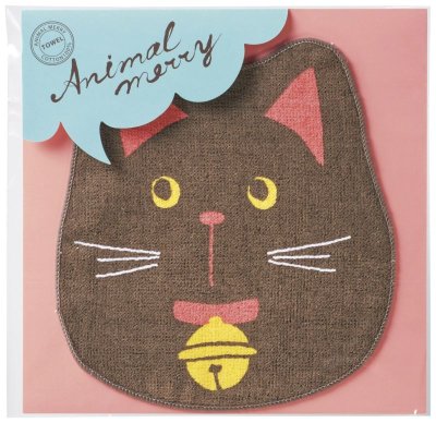 アニマルメリー　ハンカチタオル