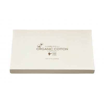 オーガニックコットン スマートフェイスタオル