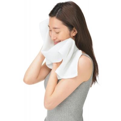 オーガニックコットン スマートフェイスタオル