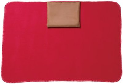 シンプルスタイル ポケット付ブランケット