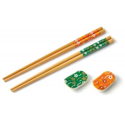 文様百趣 箸&箸置き二膳セット