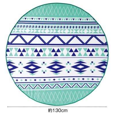 ネイティブ柄　サークルタオル