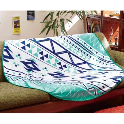 ネイティブ柄　サークルタオル