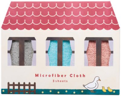 イエピカ マイクロファイバークロス3枚組