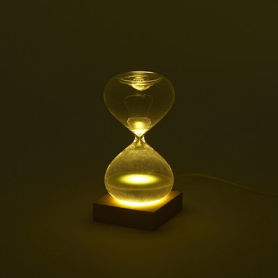 【Fun Science】砂時計　LEDライト付　15分計