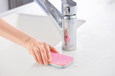 一週間 7枚のクロスに分かれるスポンジ