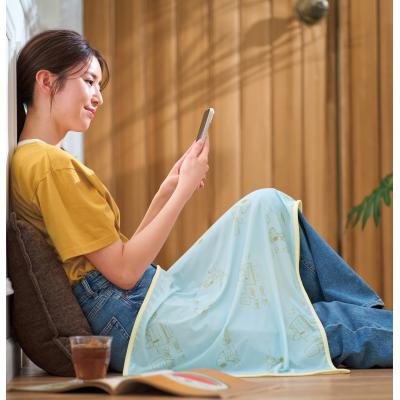 ファミリーキャラクター 接触冷感ブランケット