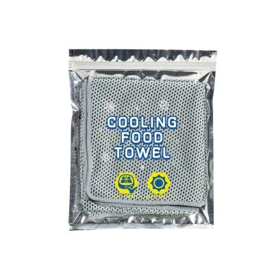 さらっと涼感フードタオル１枚