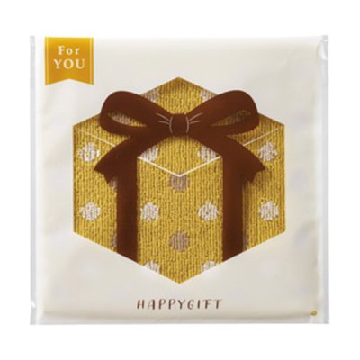 ハピギフト　コットンハンカチタオル