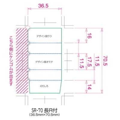 オリジナル消しゴム SEED Radar消しゴム使用 (小)消しゴム Large lot