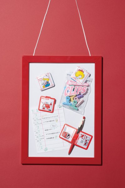 チャーミーレトロ マグネットクリップ3個組