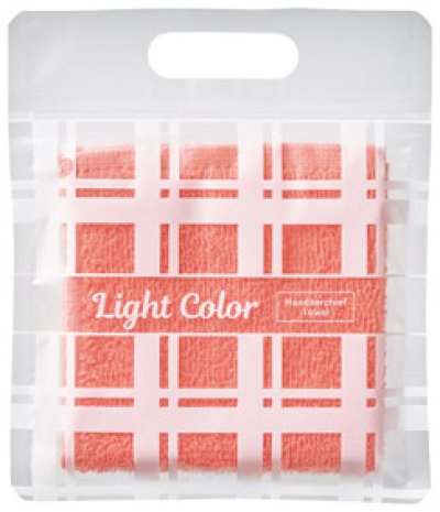 ライトカラー ハンカチタオル