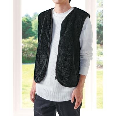 ふわふわボアベスト