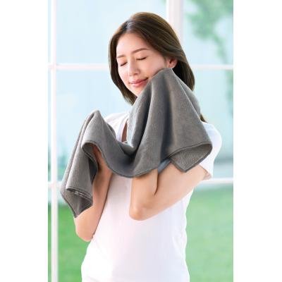 プレミアムフェイスタオル（ダークグレー）