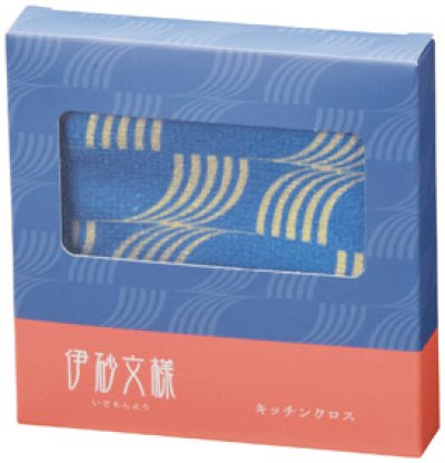 伊砂文様　キッチンクロス