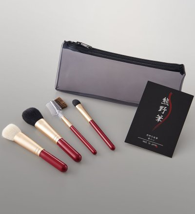 画像1: 熊野化粧筆セット　筆の心