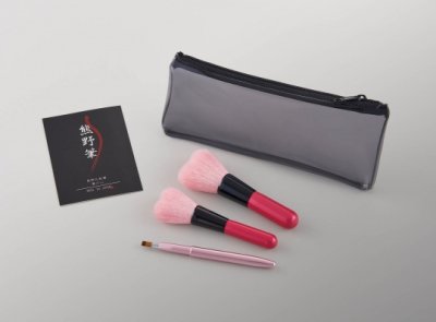 画像1: 熊野化粧筆セット　筆の心　ハートセット