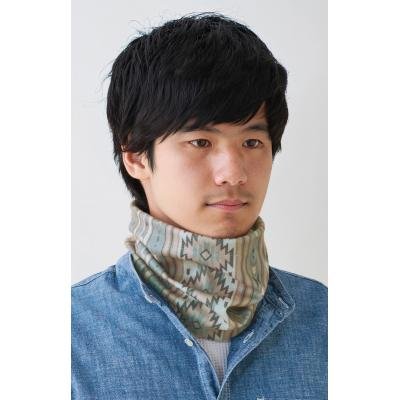 ネイティブ柄ネックウォーマー