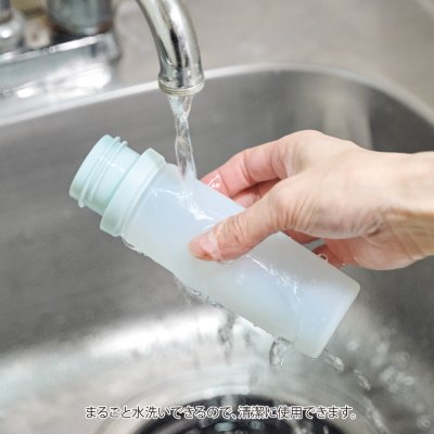 ステンレスケース付スティック氷のう