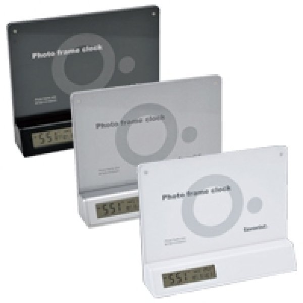 画像3: フォトフレームクロック 1個より名入れできます。 (3)