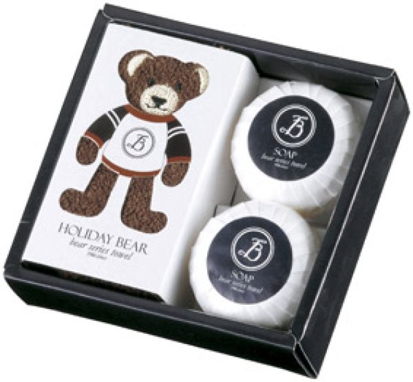 画像2: ベアータオル&ソープセット (2)