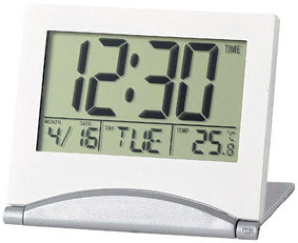 画像2: アルミトップ デジタルクロック  【1個より名入れできます】 (2)