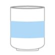 湯呑(ゆのみ)小(170ml)(白) 名入れ位置