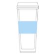 カスタムメイドタンブラー(450ml)　シルク印刷