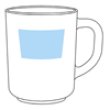 画像2: グラス製マグ(250ml)(クリア) (2)