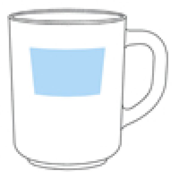 画像2: グラス製マグ(250ml)(クリア) (2)